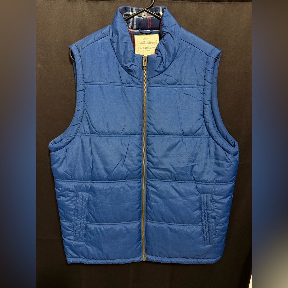 Weatherproof Men's Vest in Blue LG